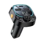 Transmetteur FM Bluetooth & Chargeur Voiture Yesido Y70 15W Noir (2  USB-A) et (1  USB-C)