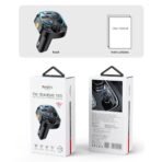 Transmetteur FM Bluetooth & Chargeur Voiture Yesido Y70 15W Noir (2  USB-A) et (1  USB-C) – Image 5