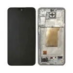 Ecran Tactile Original Assembled avec Châssis Samsung Galaxy A35 5G A356 Lavande (GH82-34221C)