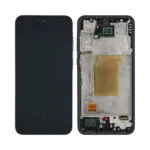 Ecran Tactile Original Assembled avec Châssis Samsung Galaxy A35 5G A356 Noir (GH82-34221A)