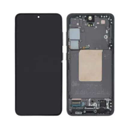 Ecran Tactile Original Assembled avec Châssis Samsung Galaxy S24 5G S921 Noir (GH82-33287A)