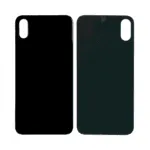 Vitre Arrière Apple iPhone XS Max (Grand trou) Noir