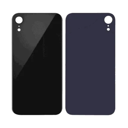 Vitre Arrière Apple iPhone XR (Grand Trou) Noir