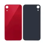 Vitre Arrière Apple iPhone XR (Grand Trou) Rouge