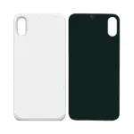 Vitre Arrière Apple iPhone XS (Grand Trou) Blanc