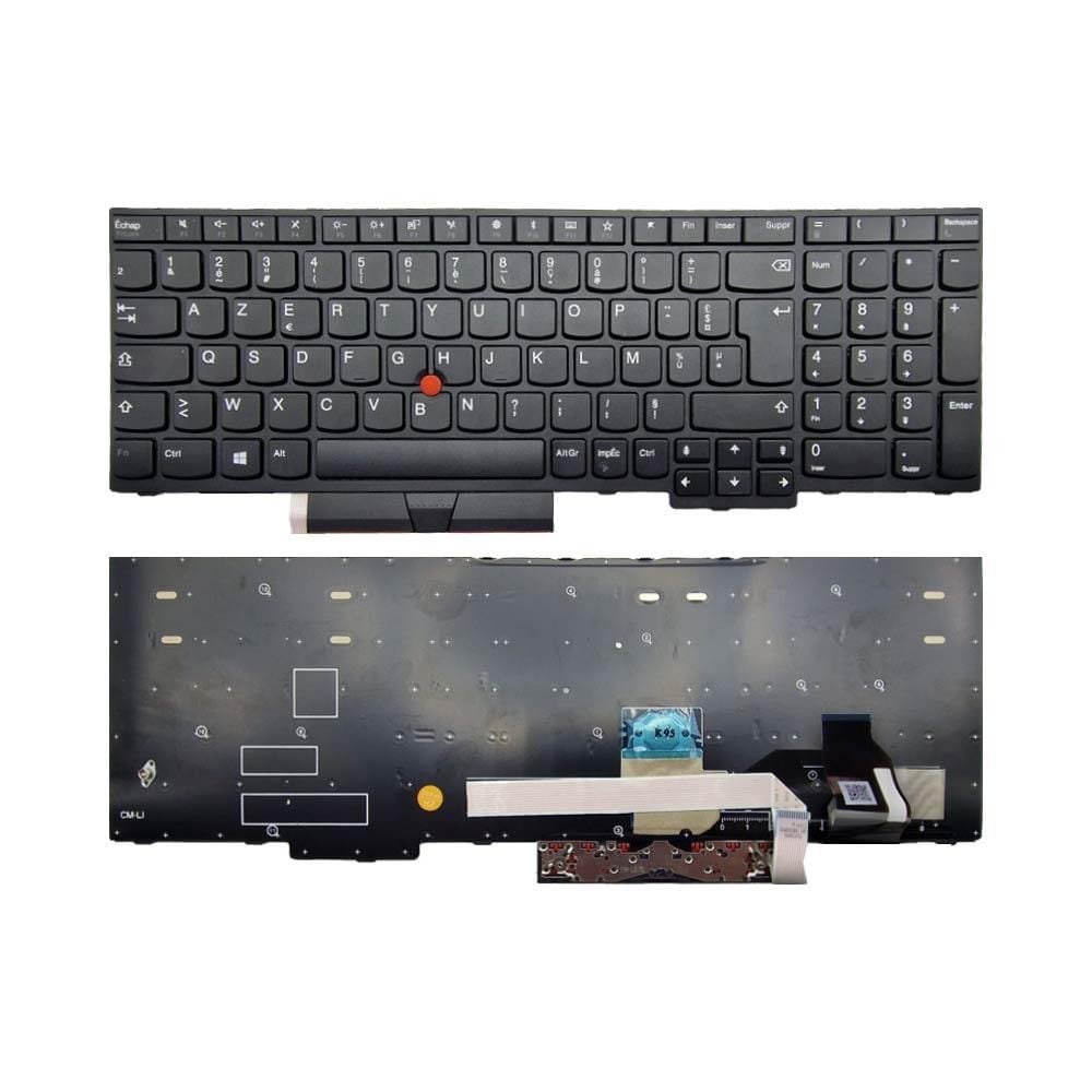 img_3337 Clavier AZERTY pour Lenovo ThinkPad L580, L590, T590, P72, P73 – Clavier Français – Image 1