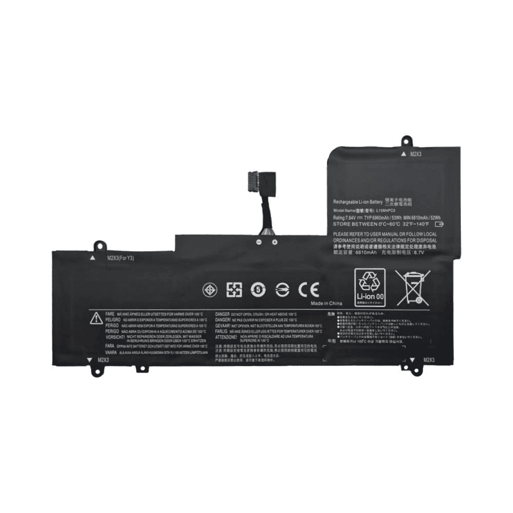img_3352 Batterie Ordinateur Portable Premium L15M4PC2/ L15C4PC2/ L15L4PC2 pour Lenovo Yoga 710 - 5B10K90778 5B10K90802 - 2ICP6/64/71-2 – Image 1