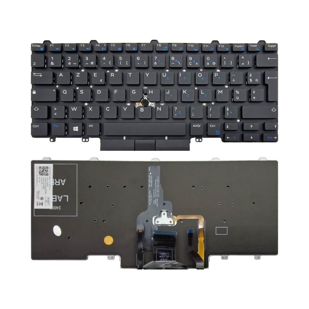 img_3388 Clavier PC Portable DELL Latitude 14 5490/ 5491/ 5495 AZERTY – Image 1