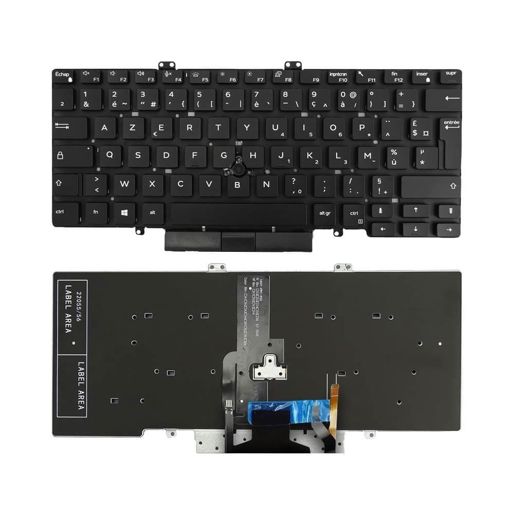 img_3392 Clavier PC Portable DELL Latitude 5400/ 5401/ 5402/ 5410/ 5411 AZERTY – Image 1