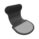 Cache Anti-Poussière pour Port de Charge Lightning Pack x3 Noir