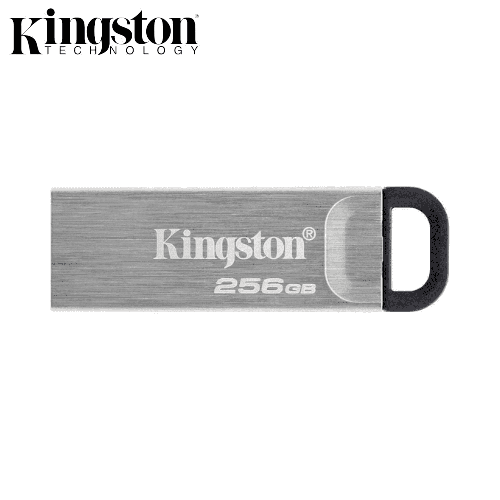 img_4160 Clé USB Kingston DataTraveler Kyson USB 3.2 (256Go) - DTKN/256GB - Argent – Image 1