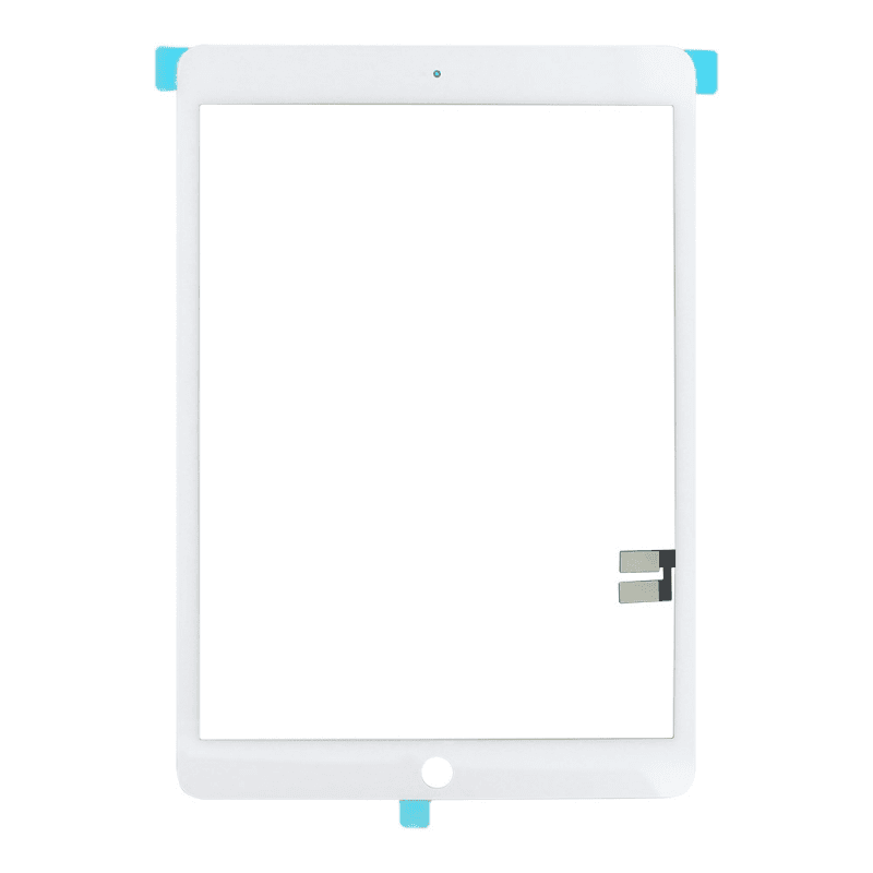 img_4554 Tactile Apple iPad 7/iPad 8 A2197/A2198/A2200/A2270/A2428/A2429/A2430 Blanc – Image 1