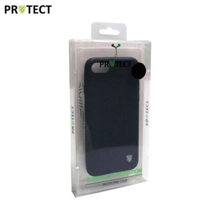 Coque Silicone PROTECT pour OPPO Reno Noir