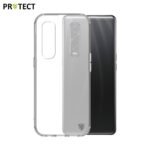 Coque Silicone PROTECT pour OPPO Find X2 Pro Transparent
