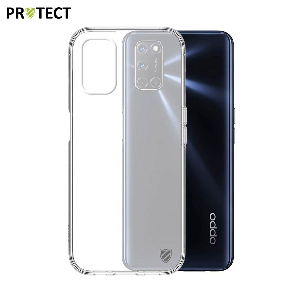 3000000071076.jpg Coque Silicone PROTECT pour OPPO A72 4G/A52 4G/A92 4G Transparent – Image 1
