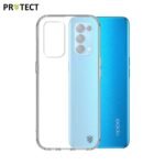 Coque Silicone PROTECT pour OPPO Find X3 Lite Transparent