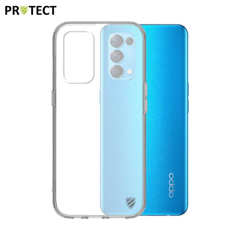 3000000074039.jpg Coque Silicone PROTECT pour OPPO Find X3 Lite Transparent – Image 1