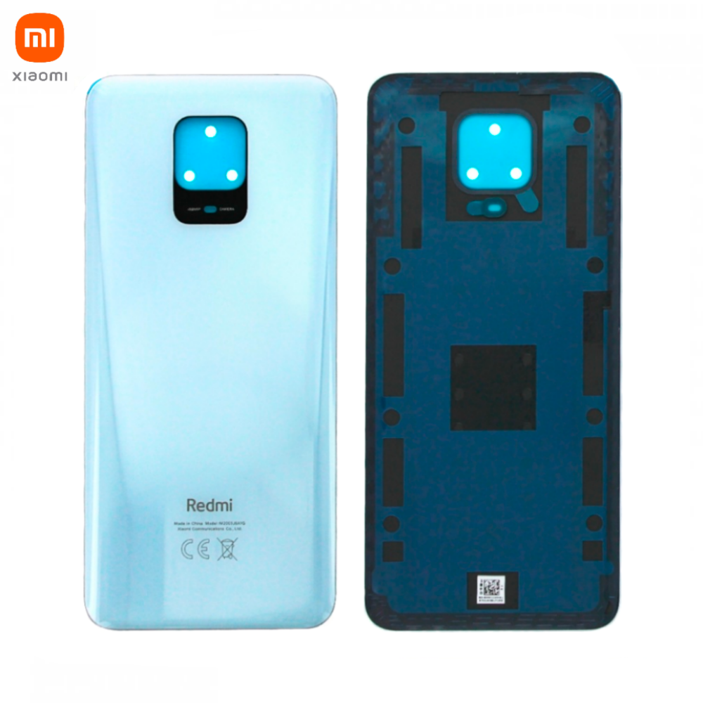 3000000096055.jpg Cache Arrière Original Xiaomi Redmi Note 9S 550500000551Q Blanc Glacial – Image 1
