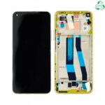 Ecran Tactile Original Pulled avec Châssis (PIEC) Xiaomi Mi 11 Lite 5G Jaune Citron