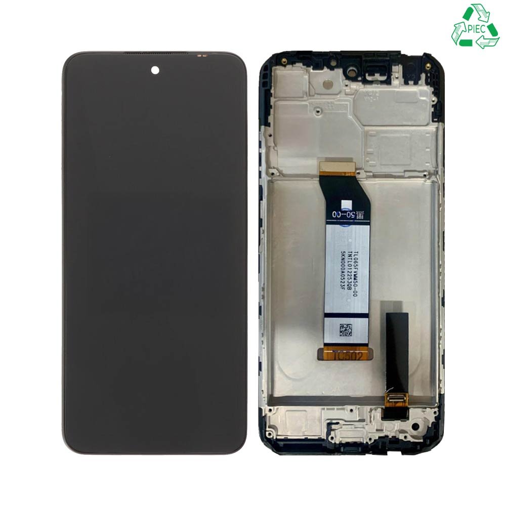 3000000129418.jpg Ecran Tactile Original Pulled avec Châssis (PIEC) Xiaomi Redmi Note 10 5G Gris Graphite – Image 1
