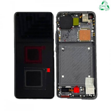 Ecran Tactile Original Pulled avec Châssis (PIEC) Xiaomi Mi 11 Ultra Noir Céramique