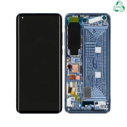 Ecran Tactile Original Pulled avec Châssis (PIEC) Xiaomi Mi 10 Pro Gris Solstice