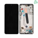 Ecran Tactile Original Pulled avec Châssis (PIEC) Xiaomi Mi 11 Pro/Mi 11X Pro Noir
