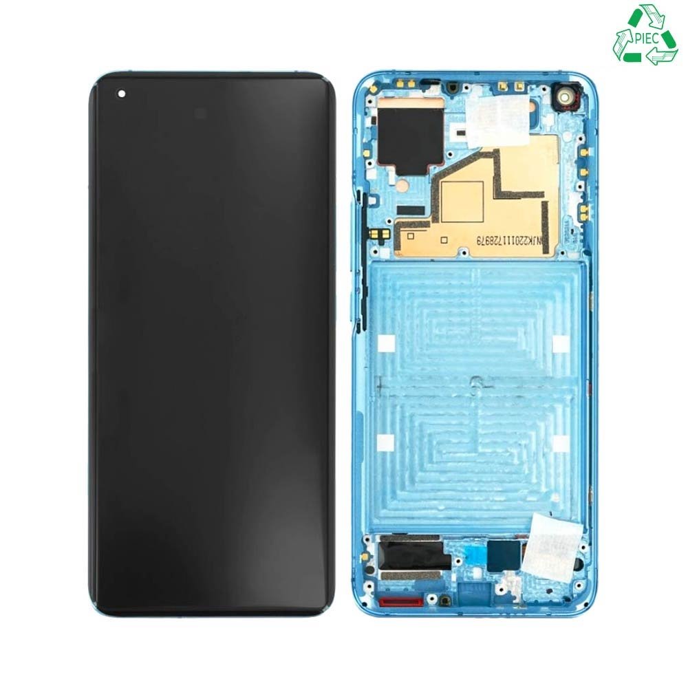 3000000129784.jpg Ecran Tactile Original Refurb avec Châssis (PIEC) Xiaomi Mi 11 5G Bleu Horizon – Image 1