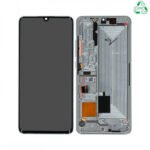 Ecran Tactile Original Pulled avec Châssis (PIEC) Xiaomi Mi Note 10 Lite Blanc