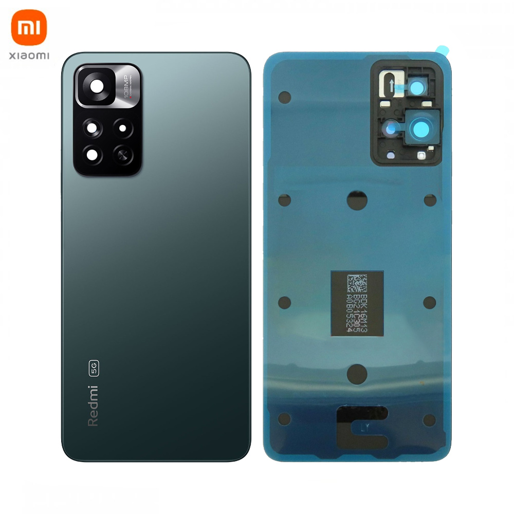 3000000154601.jpg Cache Arrière Original Xiaomi Redmi Note 11 Pro+ 5G 5600FK16LU00 Vert Forêt – Image 1