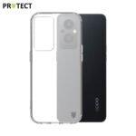 Coque Silicone PROTECT pour OPPO Reno8 Lite 5G Transparent