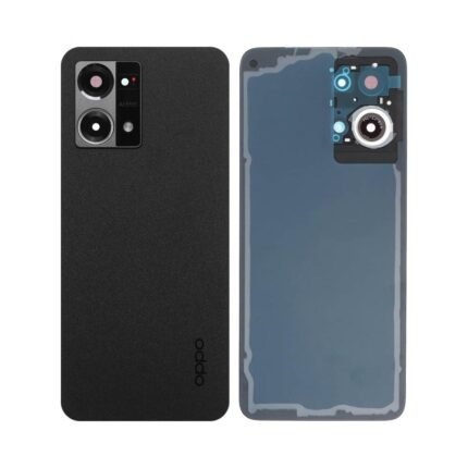 Cache Arrière Premium OPPO Reno7 4G Noir Cosmique