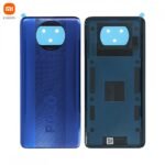 Cache Arrière Original Xiaomi Poco X3 NFC 55050000H46D Bleu Mer