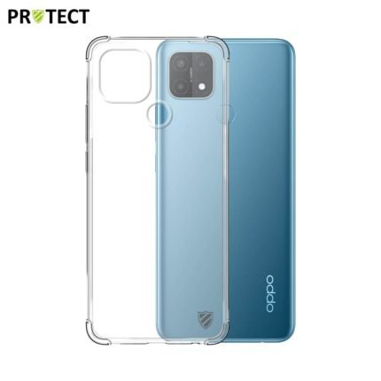 Coque Silicone Renforcée PROTECT pour OPPO A15 Transparent