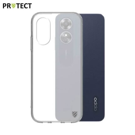 Coque Silicone PROTECT pour OPPO A17 (CPH2477) Transparent