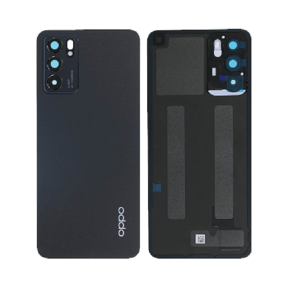 3000000185049.jpg Cache Arrière Premium OPPO Reno6 5G Noir Stellaire – Image 1