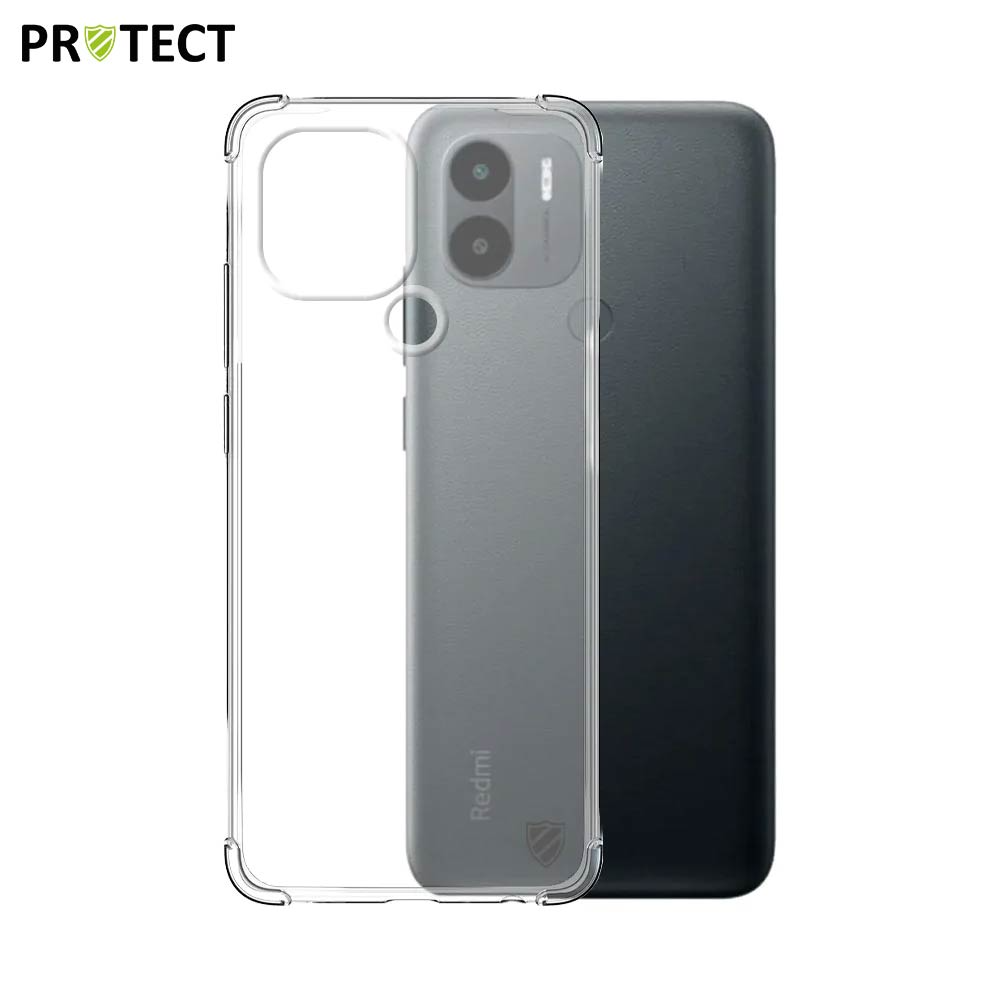 3000000189214.jpg Coque Silicone Renforcée PROTECT pour Xiaomi Redmi A1+ Transparent – Image 1