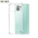 Coque Silicone Renforcée PROTECT pour Xiaomi Mi 11 Use 4G/MI 11 Lite 5G Transparent