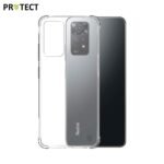 Coque Silicone Renforcée PROTECT pour Xiaomi Redmi Note 11 Pro/Redmi Note 11 Pro 5G Transparent