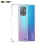 Coque Silicone Renforcée PROTECT pour OPPO A94 5G Transparent