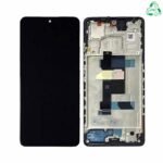Ecran Tactile Original Pulled avec Châssis (PIEC) Xiaomi Poco X5 Pro 5G Noir