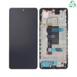 Ecran Tactile Original Pulled avec Châssis (PIEC) Xiaomi Redmi Note 12 Pro 5G Noir