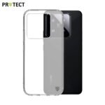 Coque Silicone PROTECT pour Xiaomi 14 Pro Transparent