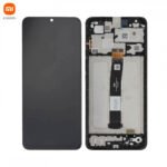 Ecran Tactile Original Xiaomi Redmi 12C 5600010C3T00 Noir