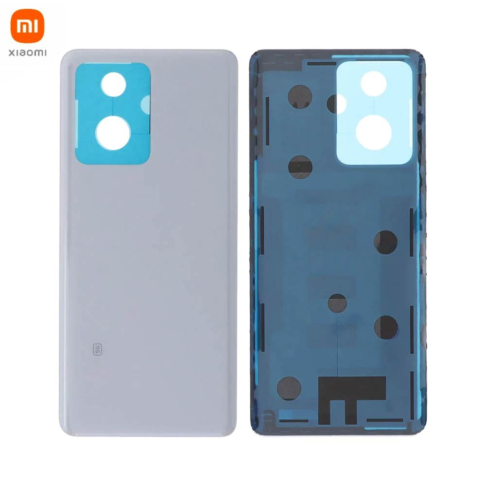 3000000257043.jpg Cache Arrière Original Xiaomi Redmi Note 12 Pro+ 5G 1610111000837A Blanc Polaire – Image 1