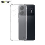 Coque Silicone Renforcée PROTECT pour Xiaomi Poco C65/Redmi 13C Transparent