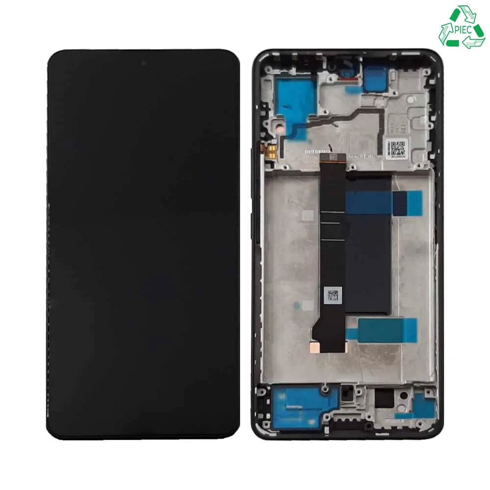 3000000285770.jpg Ecran Tactile Original Pulled avec Châssis (PIEC) Xiaomi Redmi Note 13 Pro+ 5G Noir – Image 1