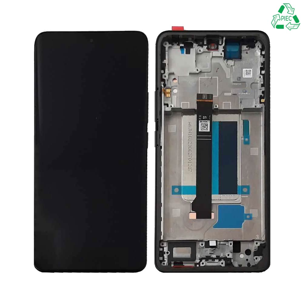 3000000285787.jpg Ecran Tactile Original Pulled avec Châssis (PIEC) Xiaomi Redmi Note 13 Pro+ 5G Noir – Image 1