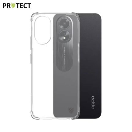 Coque Silicone Renforcée PROTECT pour OPPO A18 Transparent