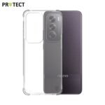 Coque Silicone Renforcée PROTECT pour OPPO Reno12 Pro 5G Transparent